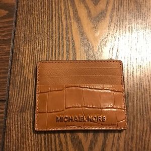 NWT Michael Kors card holder wallet